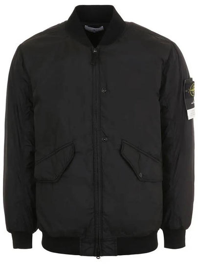 Reps R NY Bomber Jacket Black - STONE ISLAND - BALAAN 2