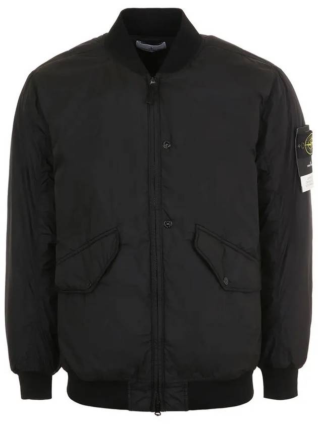 Reps R NY Bomber Jacket Black - STONE ISLAND - BALAAN 3