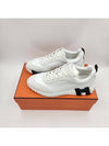 Bouncing Low Top Sneakers White - HERMES - BALAAN 3