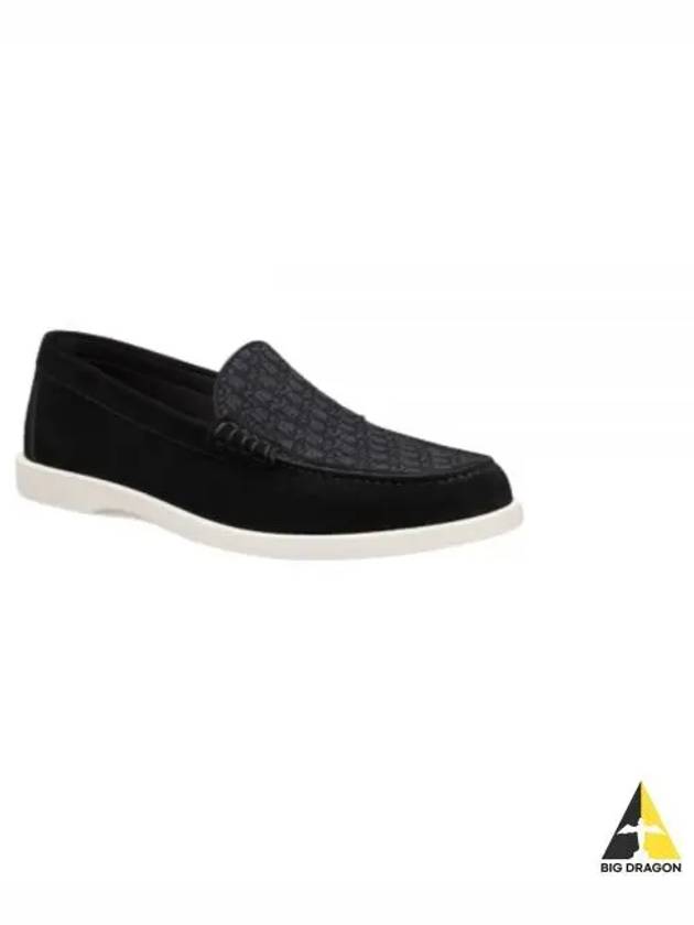 Granville Suede Loafers Black - DIOR - BALAAN 2