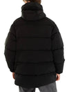 Men s Lens Wappen Nycra R Long Padded Jacket Black 17CMOW173A 005864G 999 - CP COMPANY - BALAAN 3