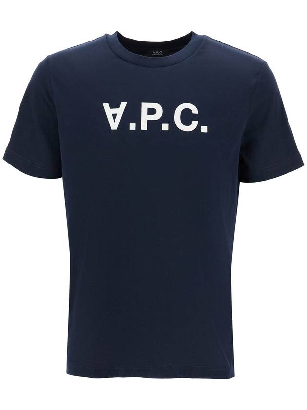 Standard Grand VPC Short Sleeve T-Shirt Navy - A.P.C. - BALAAN 2