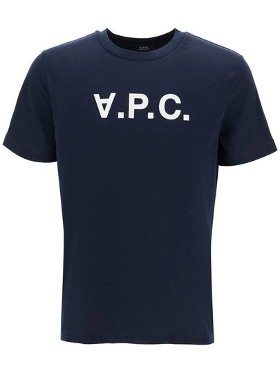 Standard Grand VPC Short Sleeve T-Shirt Navy - A.P.C. - BALAAN 2