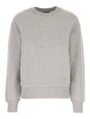 Boxy Micro Logo Sweatshirt Grey - A.P.C. - BALAAN 1