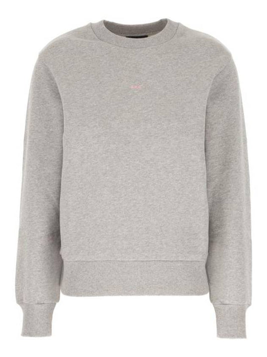 Long Sleeve T Shirt COHBXF27912 TPQ GRIS CHIINE ROSE - A.P.C. - BALAAN 1