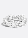 CD30 Chain Link Ring Silver - DIOR - BALAAN 1