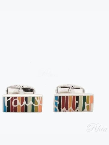 Men's Cuff Link Signature M1A Cuff KSIGN 92 Links - PAUL SMITH - BALAAN 1