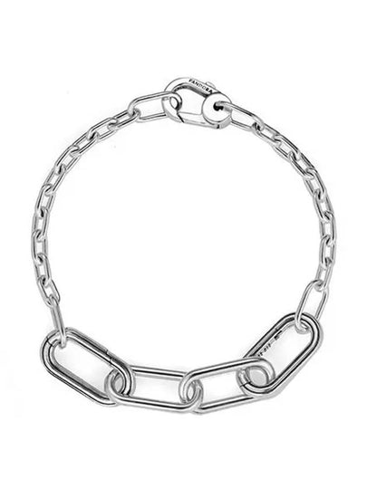 Me Slim Link Chain Bracelet Silver - PANDORA - BALAAN 2