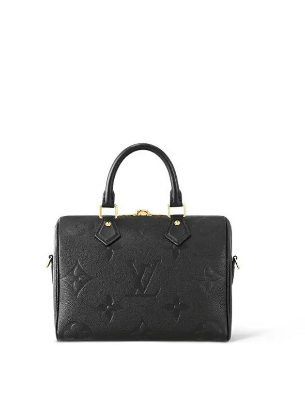 Speedy Bandouliere 25 Monogram Tote Bag Black - LOUIS VUITTON - BALAAN 4