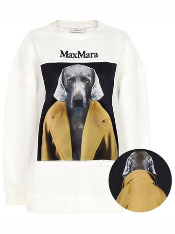 Ivory BACCO Sweatshirt 003 - MAX MARA - BALAAN 1