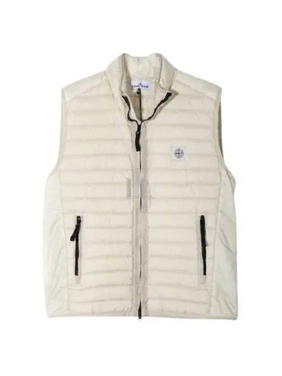 Men's Logo Patch Puffer Vest Plaster - STONE ISLAND - BALAAN 2