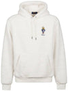 Iconic Logo Hoodie Off-White - POLO RALPH LAUREN - BALAAN 3