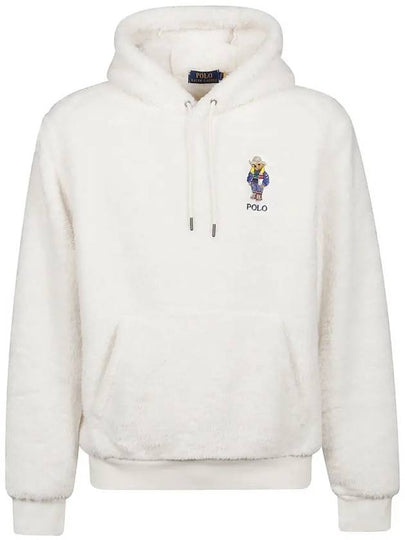 Iconic Logo Hoodie Off-White - POLO RALPH LAUREN - BALAAN 2