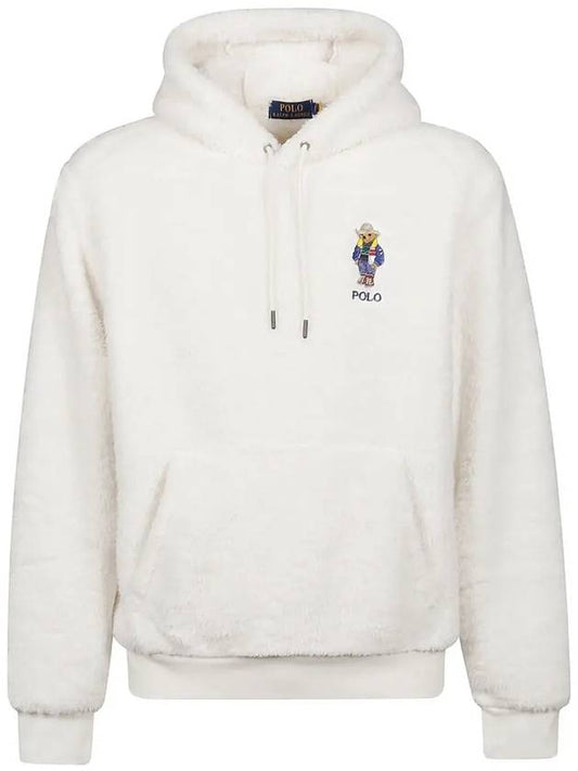 Iconic Logo Hoodie Off-White - POLO RALPH LAUREN - BALAAN 2