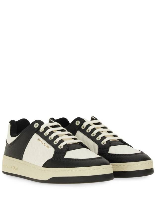 SL 61 Low Top Sneakers White - SAINT LAURENT - BALAAN 3