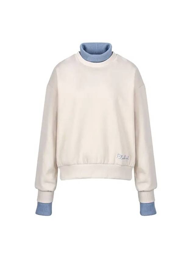 Playable sleeve color combination sweatshirt MW3WE411 - P_LABEL - BALAAN 8