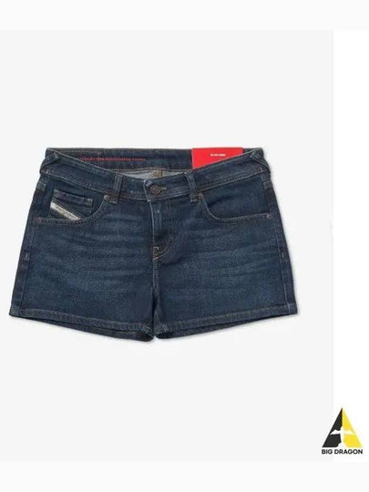 De Lyla Shorts Dark Blue - DIESEL - BALAAN 2