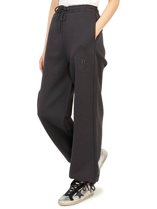 Isoli Mid-Waist Track Pants Phantom - GANNI - BALAAN 8