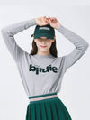 Graphic crew neck long sleeve knit GRAY - MONBIRDIE GOLF - BALAAN 5