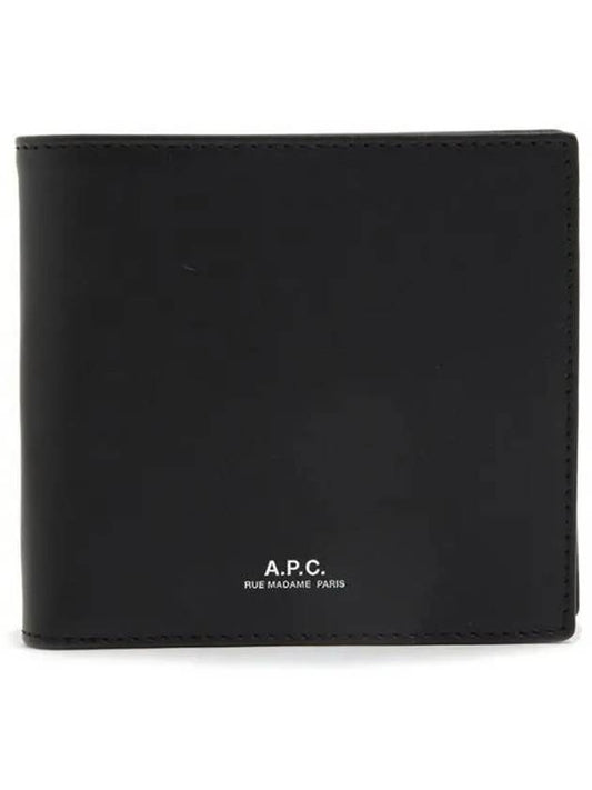 New London Logo Bicycle Wallet Black - A.P.C. - BALAAN.