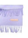 Wool Fringe Muffler Lilac Purple - ACNE STUDIOS - BALAAN 5