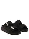 Hybrid Rubber Slippers Black - ALEXANDER MCQUEEN - BALAAN 4