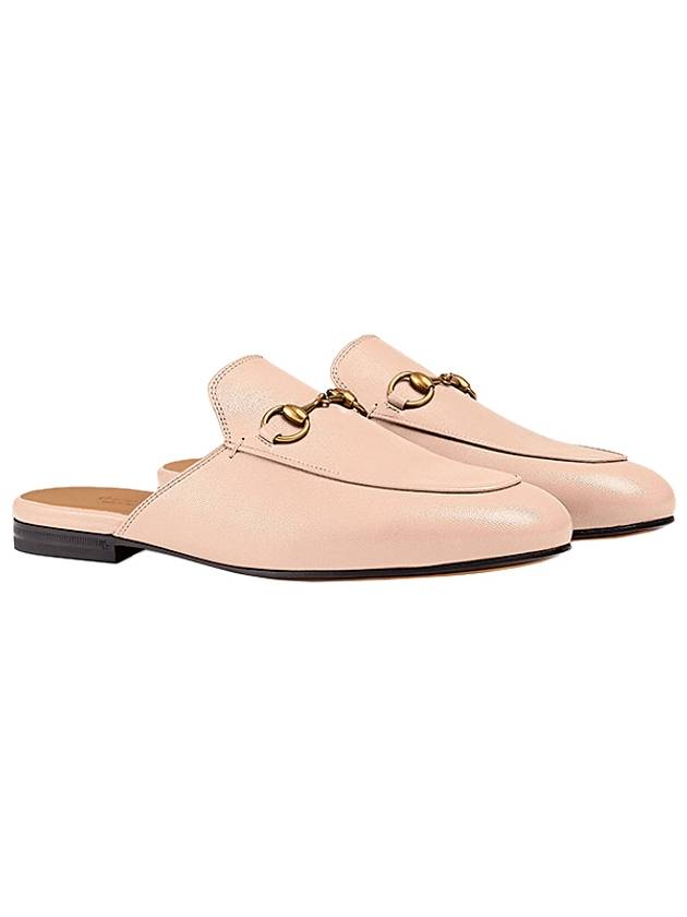 Horsebit Prince Town Leather Bloafers Pink - GUCCI - BALAAN 2