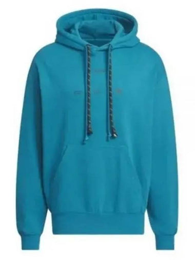 24 IY9518 ACTIVE TEAL logo printing hooded sweatshirt - SONG FOR THE MUTE - BALAAN 1