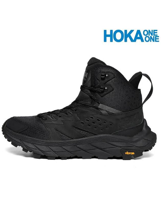 Anacapa Breeze Mid High Top Sneakers Black - HOKA ONE ONE - BALAAN 2