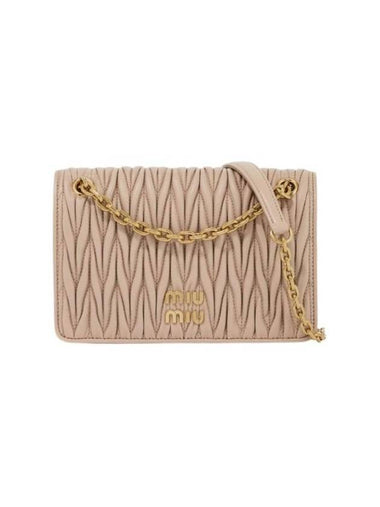 Materasse Nappa Leather Mini Bag Light Pink - MIU MIU - BALAAN 1