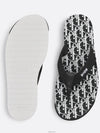 Dior Alpha Thong Sandals Black Technical Fabric - DIOR - BALAAN 5