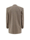 Jacket 798010 Y2H82 9364 BEIGE NOIR MARRONE - SAINT LAURENT - BALAAN 3