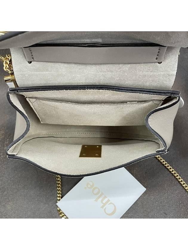 Drew Chain Shoulder Bag Grey - CHLOE - BALAAN 4