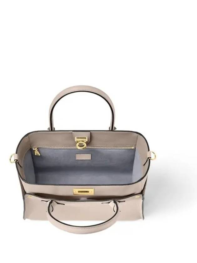 On My Side MM Tote Bag Grey - LOUIS VUITTON - BALAAN 5