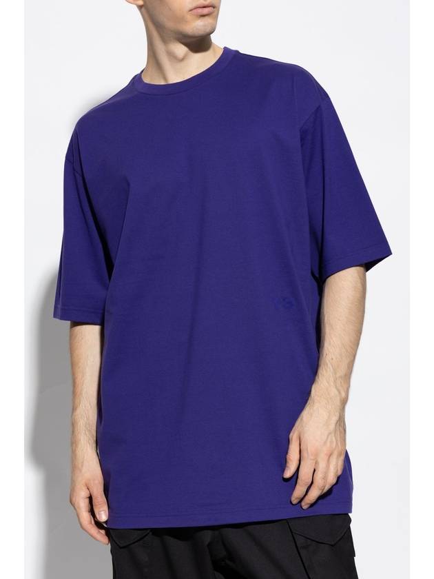 Y-3 T-shirt With Logo, Unisex, Purple - Y-3 - BALAAN 5