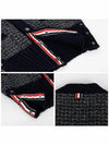 MKC510A Y1506 415 diagonal armband cardigan - THOM BROWNE - BALAAN 6