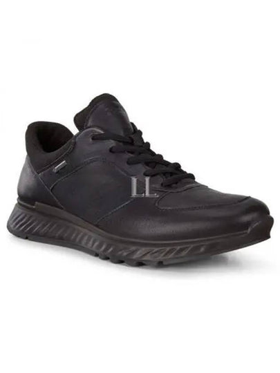 Men's Exostride Low Top Sneakers Black - ECCO - BALAAN 2