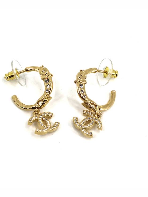 CH fish drop gold CC earrings CH32AC006 - CHANEL - BALAAN 3