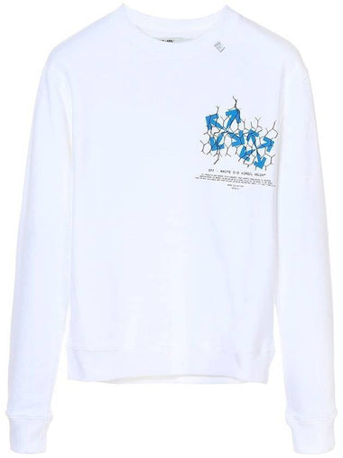 Arrow Slim Sweatshirt White - OFF WHITE - BALAAN 1