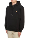 Fox Head Patch Regular Hoodie Black - MAISON KITSUNE - BALAAN 3