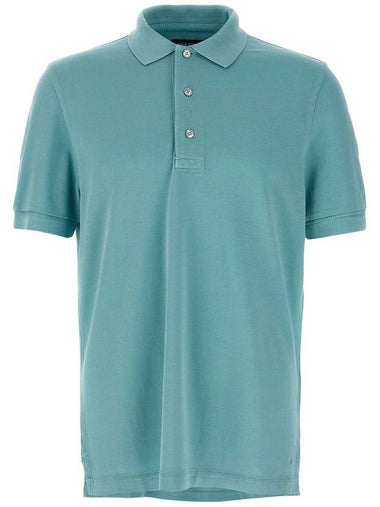 Tom Ford Piqué Polo Shirt - TOM FORD - BALAAN 1