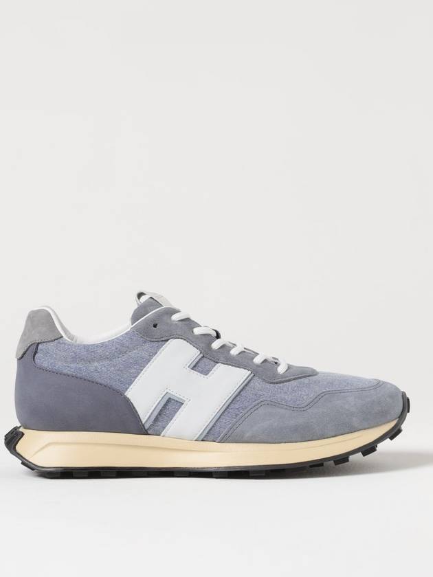 Sneakers H601 Hogan in camoscio e denim - HOGAN - BALAAN 1