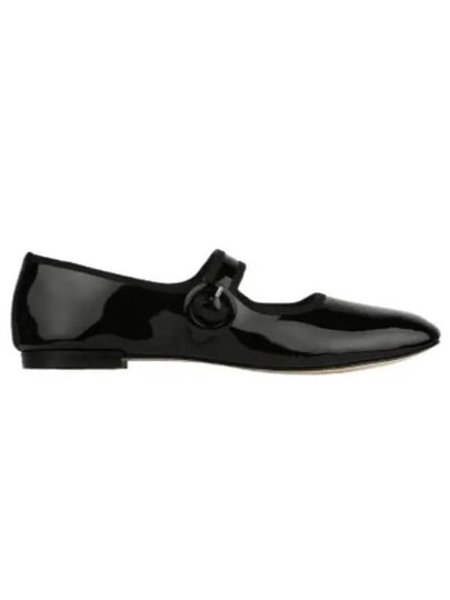 Women's Georgia Mary Jane Flat Shoes Black - REPETTO - BALAAN 2