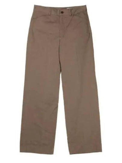 Chino Straight Pants Brown - LEMAIRE - BALAAN 2