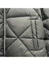 Logo Re-Nylon Down Padded Jacket Black - PRADA - BALAAN 6