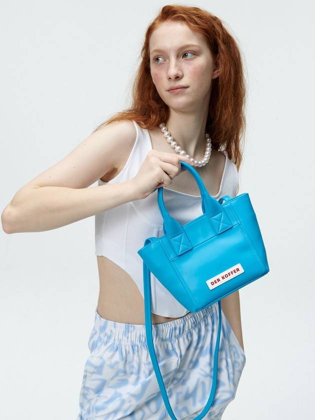 Mai Blume Cross Bag Aqua Blue - DER KOFFER - BALAAN 3