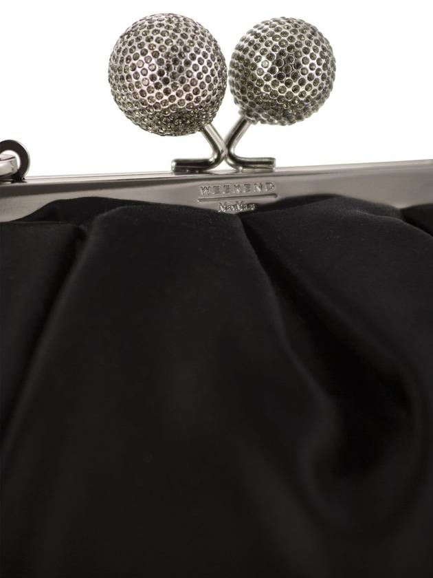 EMMY - Small satin pastry bag with rhinestones - WEEKEND MAX MARA - BALAAN 5