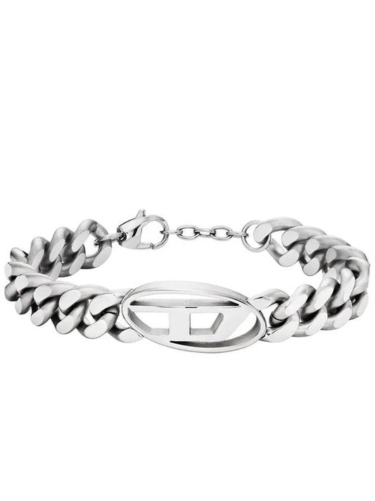 Bracelet Male Man Silver Bracelet DX1432040 - DIESEL - BALAAN 2