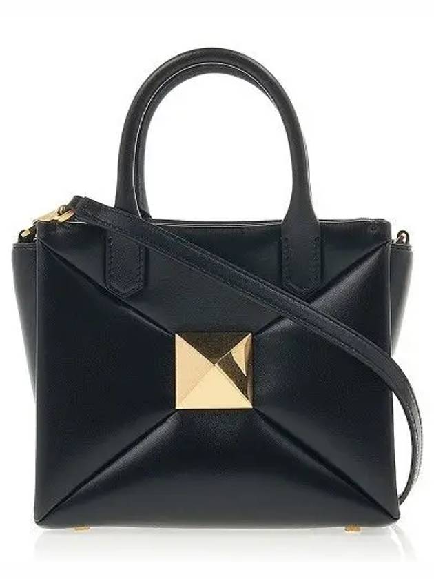 B0K59 HHX 0NO OneStud Tote Shoulder Bag Small - VALENTINO - BALAAN 2