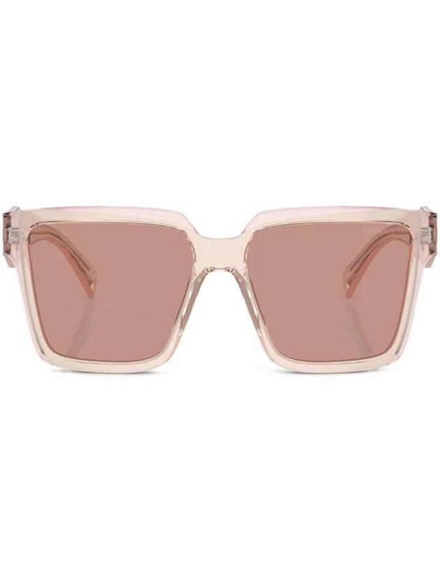 Eyewear Tonal Oversized Frame Sunglasses - PRADA - BALAAN 1